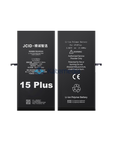 JCID iPhone 15 Plus Battery Increased Capacity