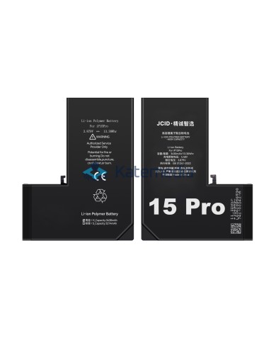 JCID iPhone 15 Pro Battery Increased Capacity
