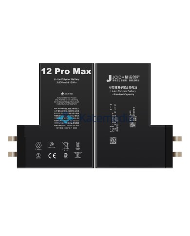 JCID iPhone 12 Pro Max Battery without BMS Tape + Insert