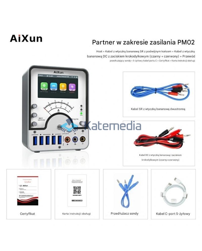 Aixun PM02 - Analog Ammeter, Service Power Module