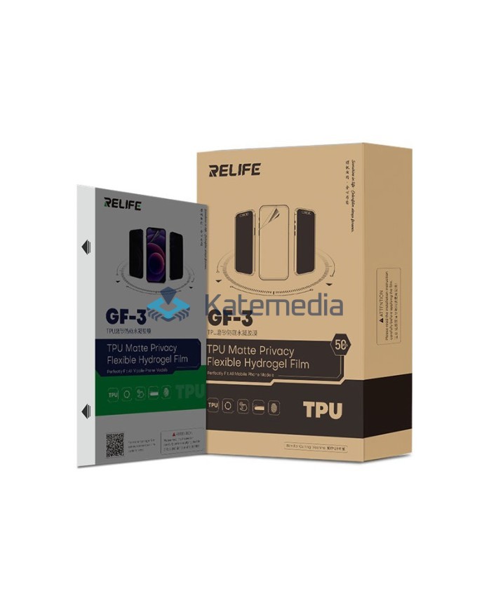 Hydrogel Film Relife GF-3 Mat Privacy 50 szt