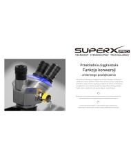 Stereo Triocular Mechanic Super X  Pro Microscope Very Bright