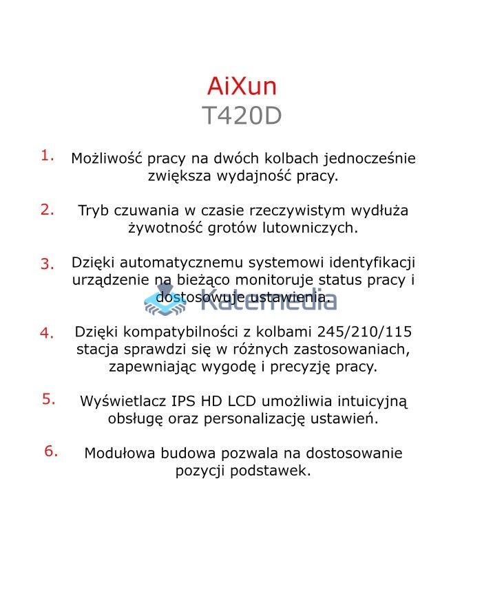 Aixun T420D Soldering Station (Wi-Fi) Dual Channel JBC 115/ 210/245 + 9 FREE TIPS