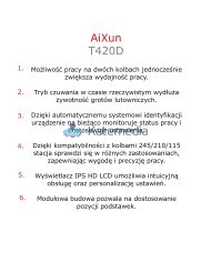 Aixun T420D Soldering Station (Wi-Fi) Dual Channel JBC 115/ 210/245 + 9 FREE TIPS