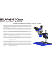 Stereo Triocular Mechanic Super X  Pro Microscope Very Bright