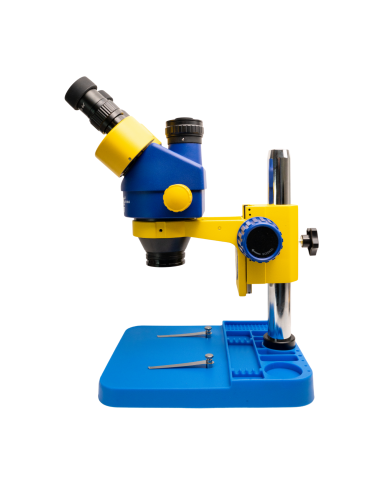 Mechanic MC75T Minionek – mikroskop stereo z trzema okularami do napraw elektroniki