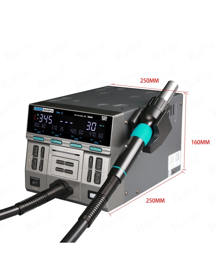 Sugon 8650 Pro – profesjonalna stacja HOT-AIR 1300W