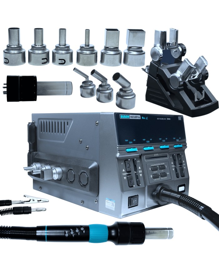 Sugon 8650 Pro – profesjonalna stacja HOT-AIR 1300W