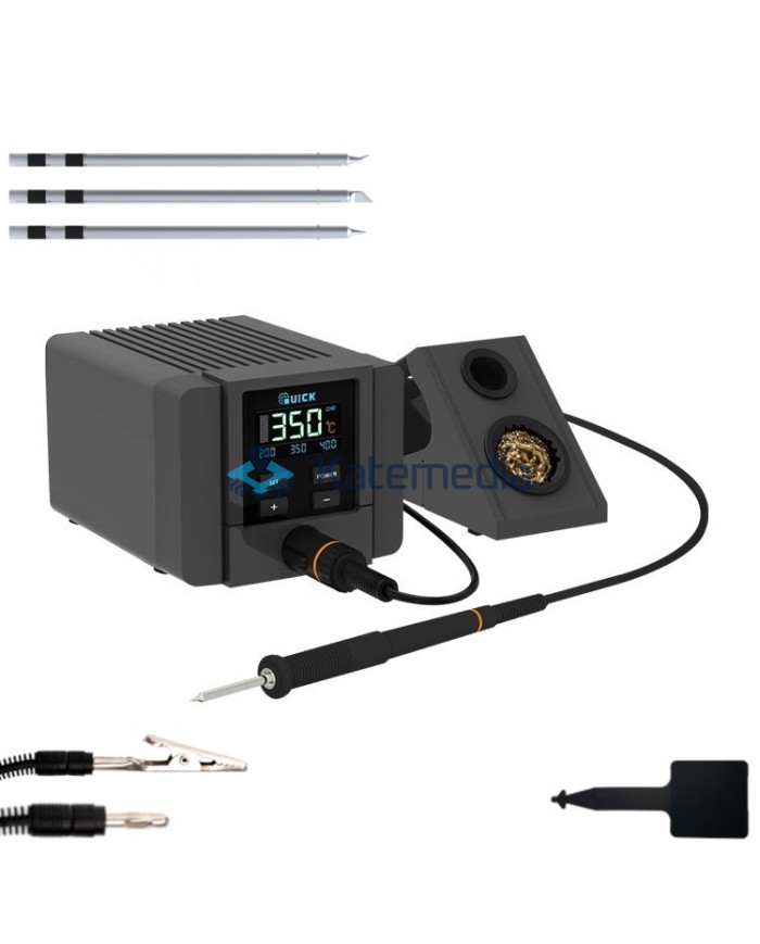 Quick TS11 – stacja lutownicza 90W z nagrzewaniem w 2 sekundy