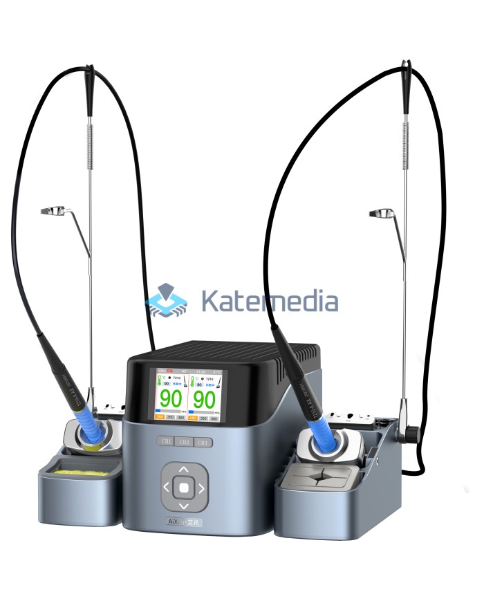 Aixun T420D Soldering Station Dual Channel JBC 115/ 210/245 + 3 Tips JBC + 9 Tips
