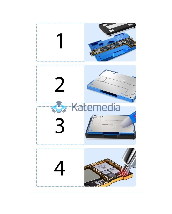 Aixun Z12 Uchwyt do Do Reballingu Środkowej Warstwy iPhone 12