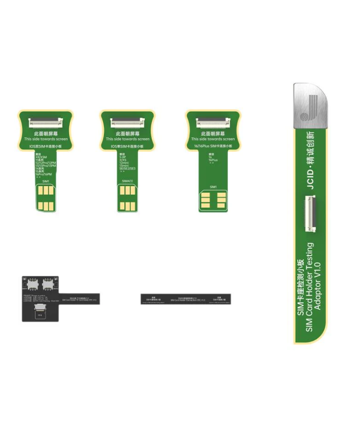 JCID V1SE/V1S PRO SIM Card Holder Testing Set