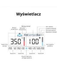Quick 861 PRO – stacja lutownicza 1300W z 4 dyszami