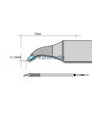 Grot lutowinczy Aixun C030-S002 Zakrzywiony