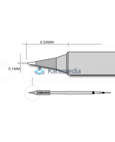 Aixun C080-I010 Straight Soldering Tip