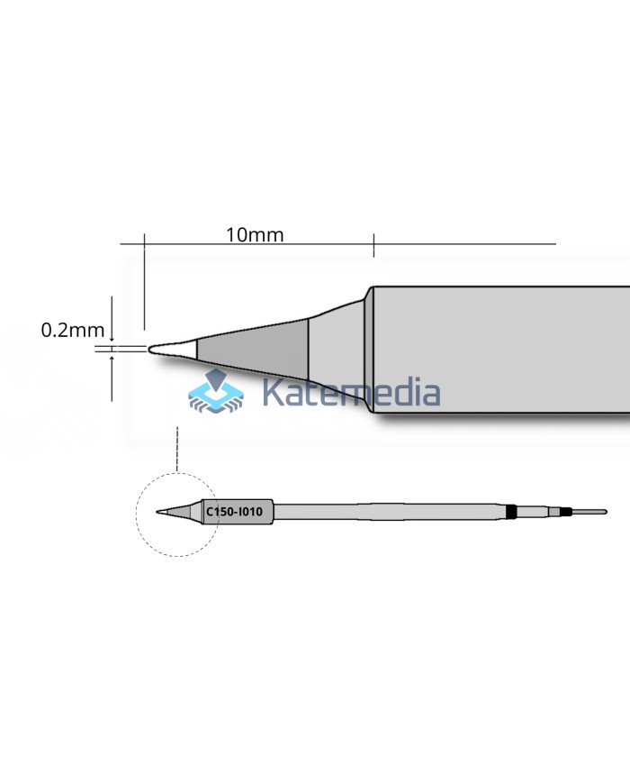 Aixun C150-I010 Soldering Tip Straight