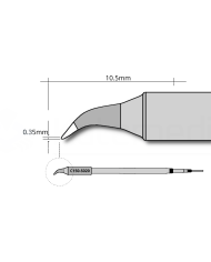 Aixun C150-S020 Soldering Tip Curved