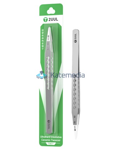 2UUL TW31 – Precision ceramic antistatic tweezers
