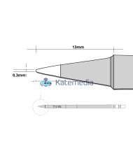Set of 4 HK T12 Tips BL/K/C4/JL02