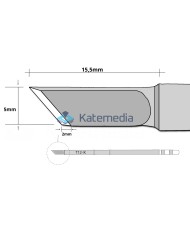 Set of 4 HK T12 Tips BL/K/C4/JL02