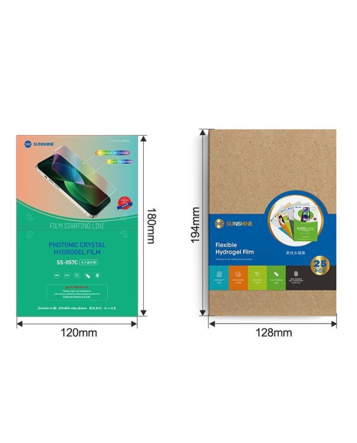Folia hydrożelowa Sunshine SS-057C Photonic Crystal 25szt