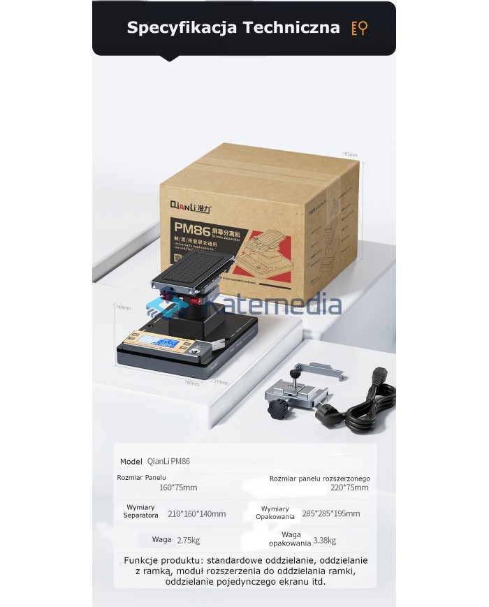 QianLi PM86 - 360 Separator for Screens