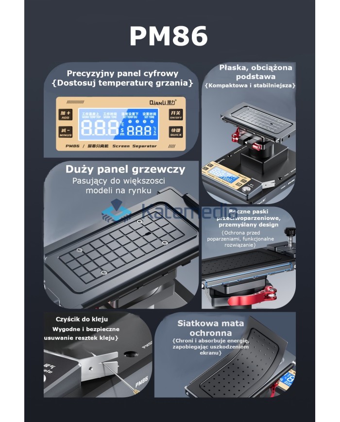 QianLi PM86 - 360 Separator for Screens