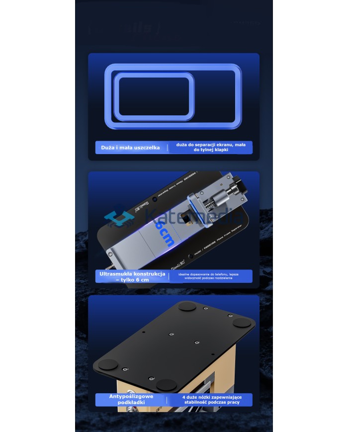 Qianli PM361 Screen and Back Cover Separator