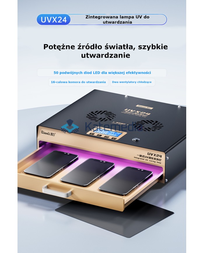 Qianli UVX24 UV lamp for curing OCA glue