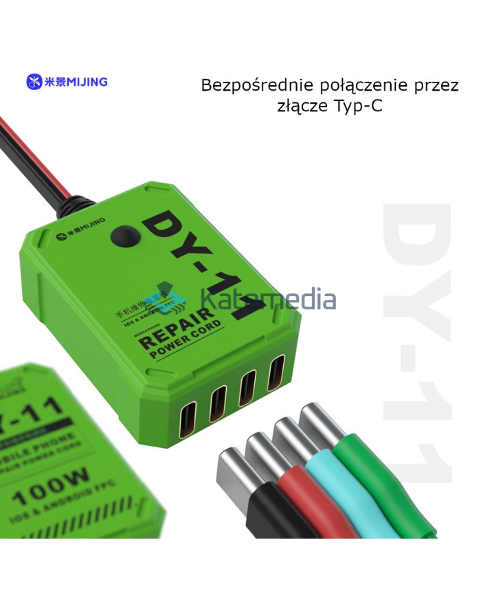 MiJing DY-11 – przewód zasilający do naprawy iPhone 8–15PM