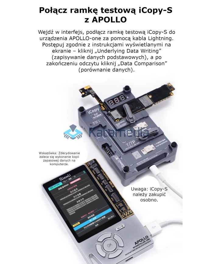 Programator Qianli Interstellar One 6w1 do iPhone