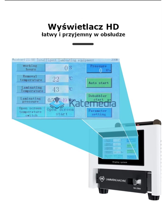 TBK 208M All in 1 Laminator Autoclave Separator