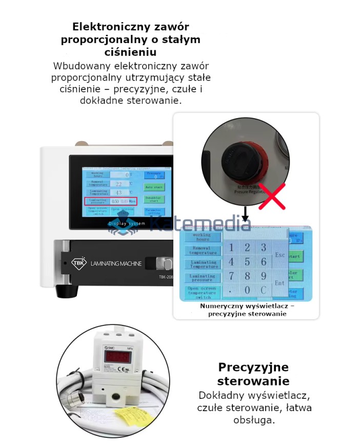 TBK 208M All in 1 Laminator Autoclave Separator