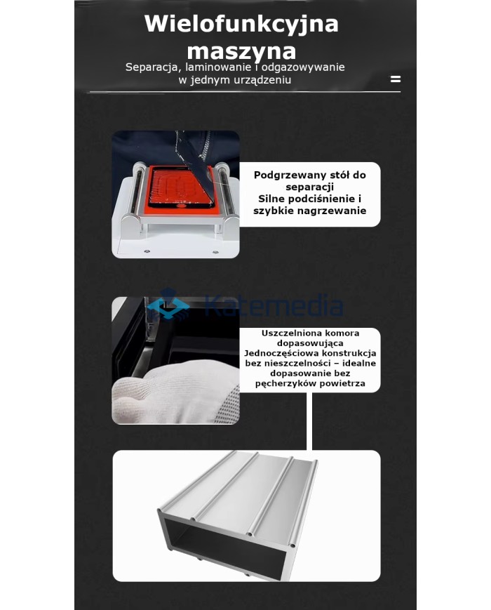 TBK 208M All in 1 Laminator Autoclave Separator