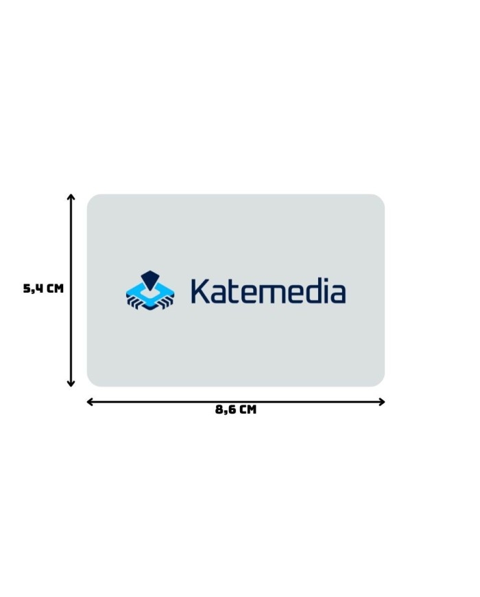 Plastikowa karta otwierak Katemedia