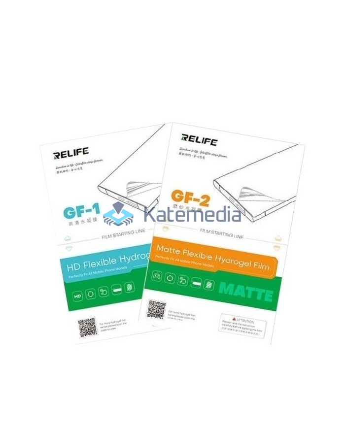 Set of Hydrogel Film Relife GF-1 + GF-2 100 pieces