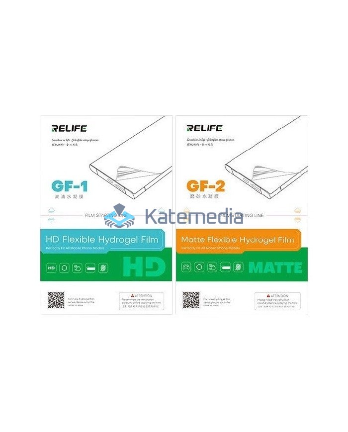 Set of Hydrogel Film Relife GF-1 + GF-2 100 pieces