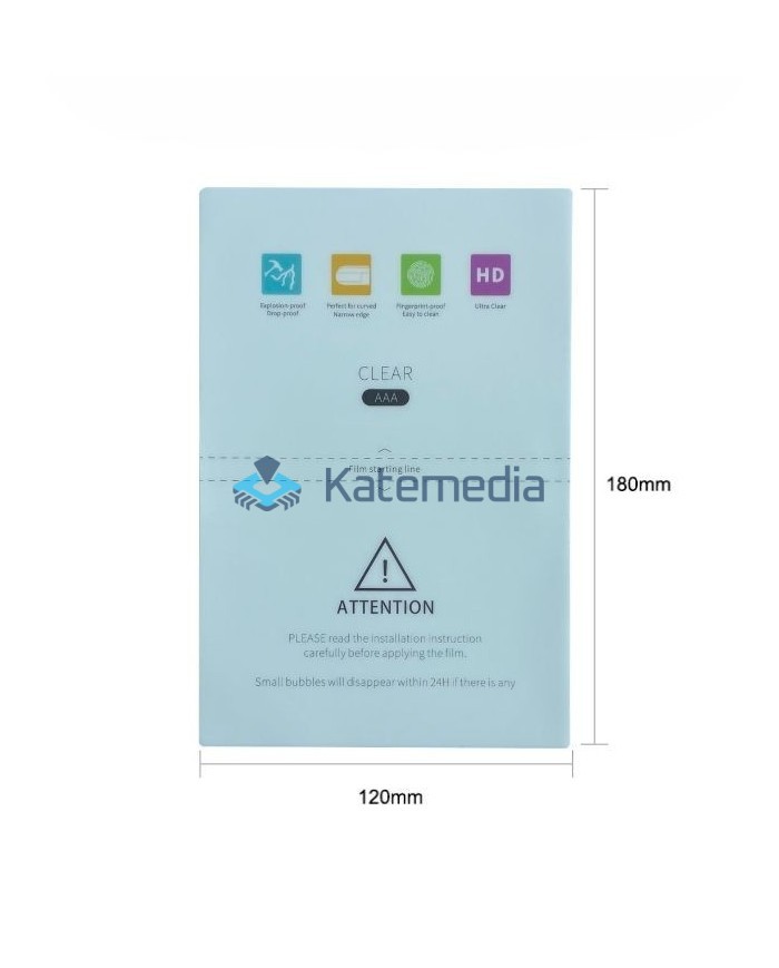 Hydrogel Film AAA Good Quality Clear 50 Pcs