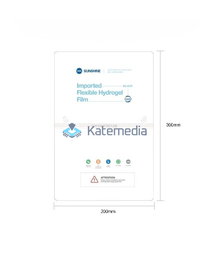 Sunshine SS-057P hydrogel foil for tablets 20 pcs