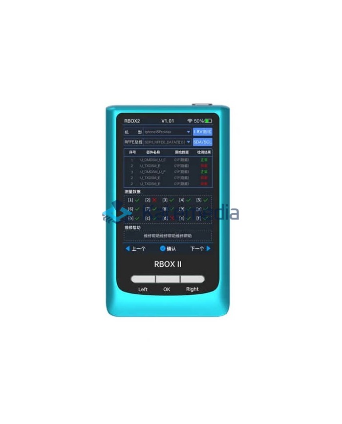 JCID RBOX 2 BUS Analyzer Diagnostyka iPhone / Android