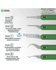 Zestaw Ostrzy 2UUL QUICK 5w1 PCB | Czyszczenie | Serwis GSM