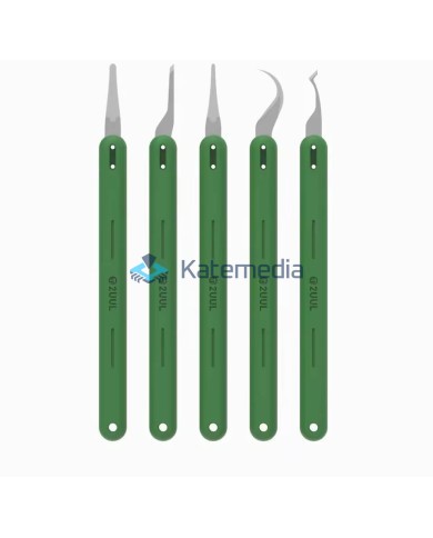 Zestaw Ostrzy 2UUL QUICK 5w1 PCB | Czyszczenie | Serwis GSM