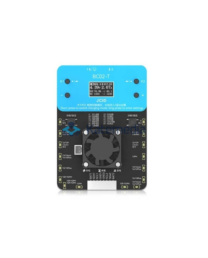 JCID BC02-T iP 11–16PM battery tester and reconditioner