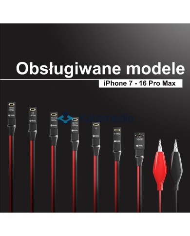 Przewody zasilające 2UUL PW01 do iPhone 7-16 Pro Max