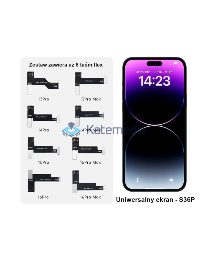 JCID S36P - 8in1 universal test screen
