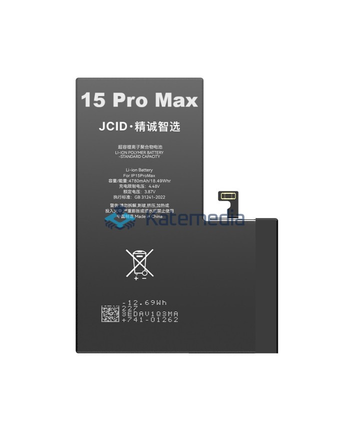 JCID Diagnosable HC Battery for iPhone 15 Pro Max