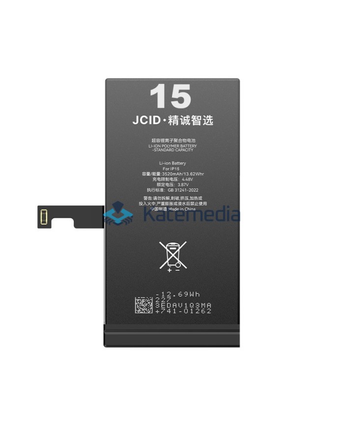 Bateria JCID HC z możliwością przypisania iPhone 15