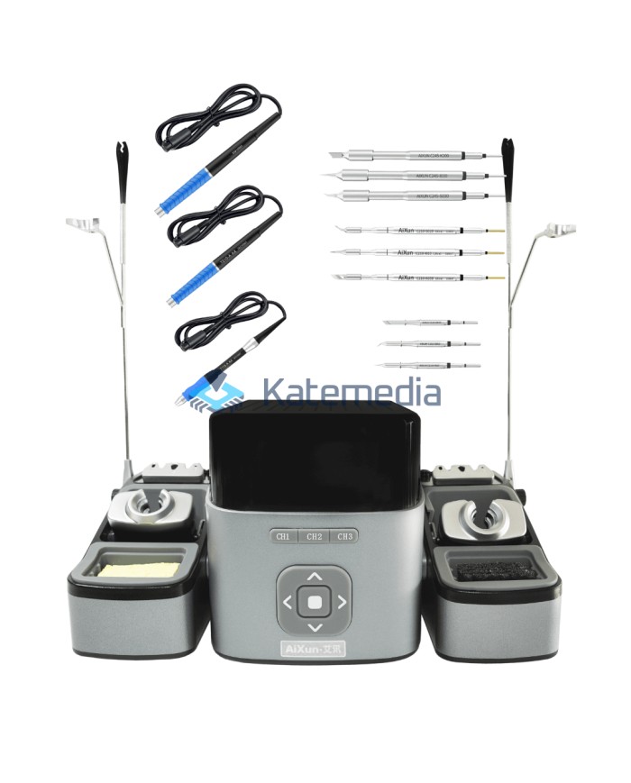 Aixun T420D Soldering Station (Wi-Fi) Dual Channel JBC 115/ 210/245 + 9 FREE TIPS