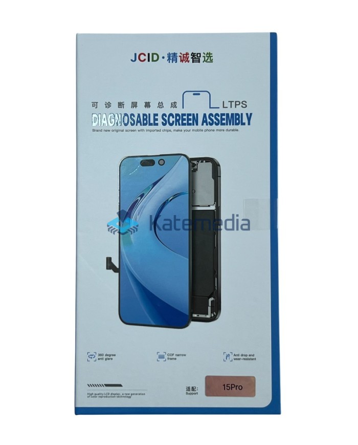 Wyświetlacz IPhone 15 Pro JCID TFT V2 Programowalny jako Oryginał