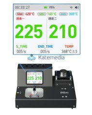 AiXun DT02 temperature tester, 2-in-1 calibrator for soldering iron and hot air